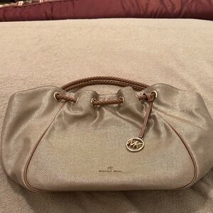 Michael Kors Gold Shoulder Bag